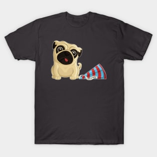 Happy Birthday Pug T-Shirt